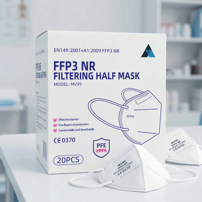 FFP3 Face Masks, Disposable Respirator Masks 