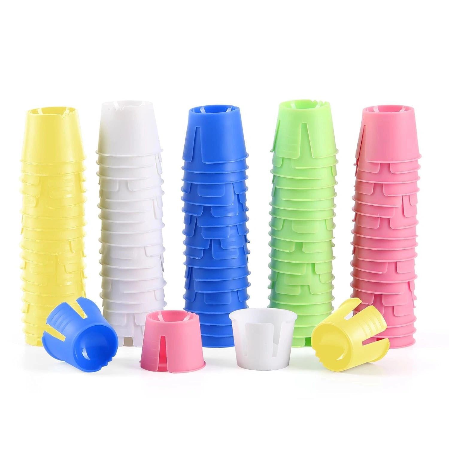 Disposable Plastic Dappen Dishes - Pack of 100