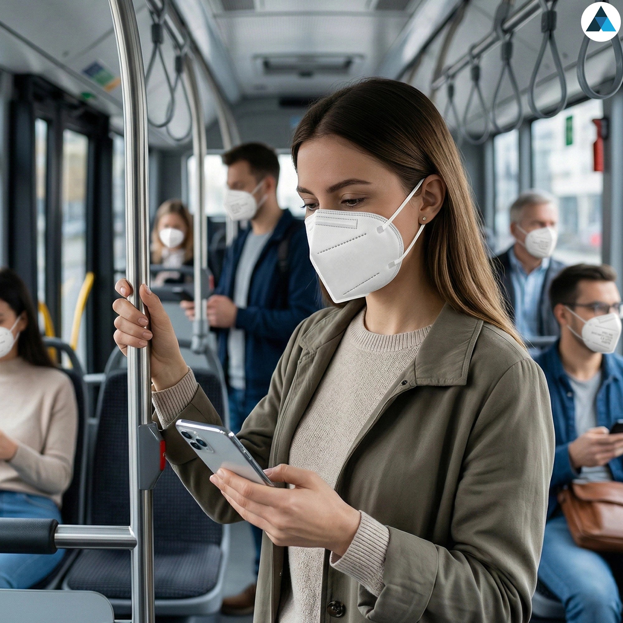 FFP2 Face Masks, Disposable Respirator Masks