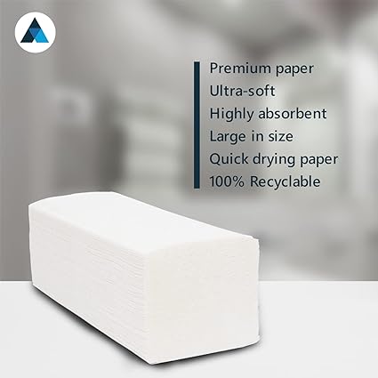Z-Fold Paper Hand Towel 2 Ply | 3000 Sheets (8499144524031)