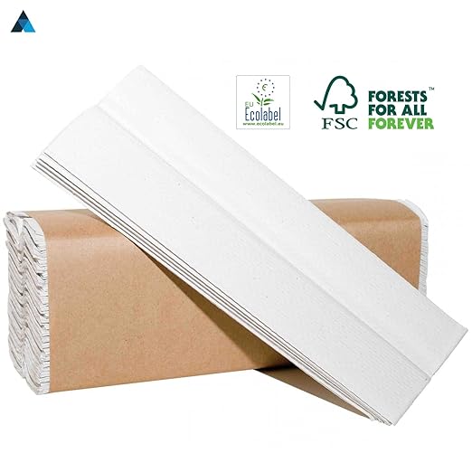 C-Fold Paper Hand Towel 1-Ply | Pack of 2760 Sheets (8802743025919)
