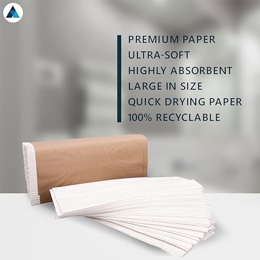 C-Fold Paper Hand Towel 1-Ply | Pack of 2760 Sheets (8802743025919)