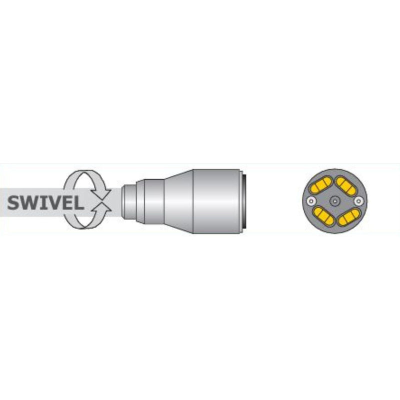 Denlux Hose for BienAir 2 in 1 ISO300/MC2 Micro Motor Swivel (8385001685247)