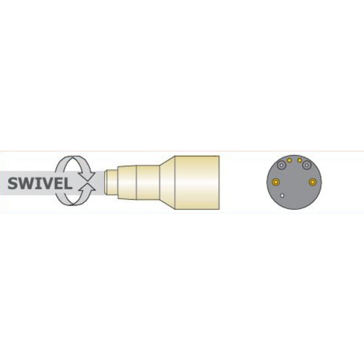 Denlux Hose NSK TIM40 (EL400) Micro Motor Swivel (8384802816255)