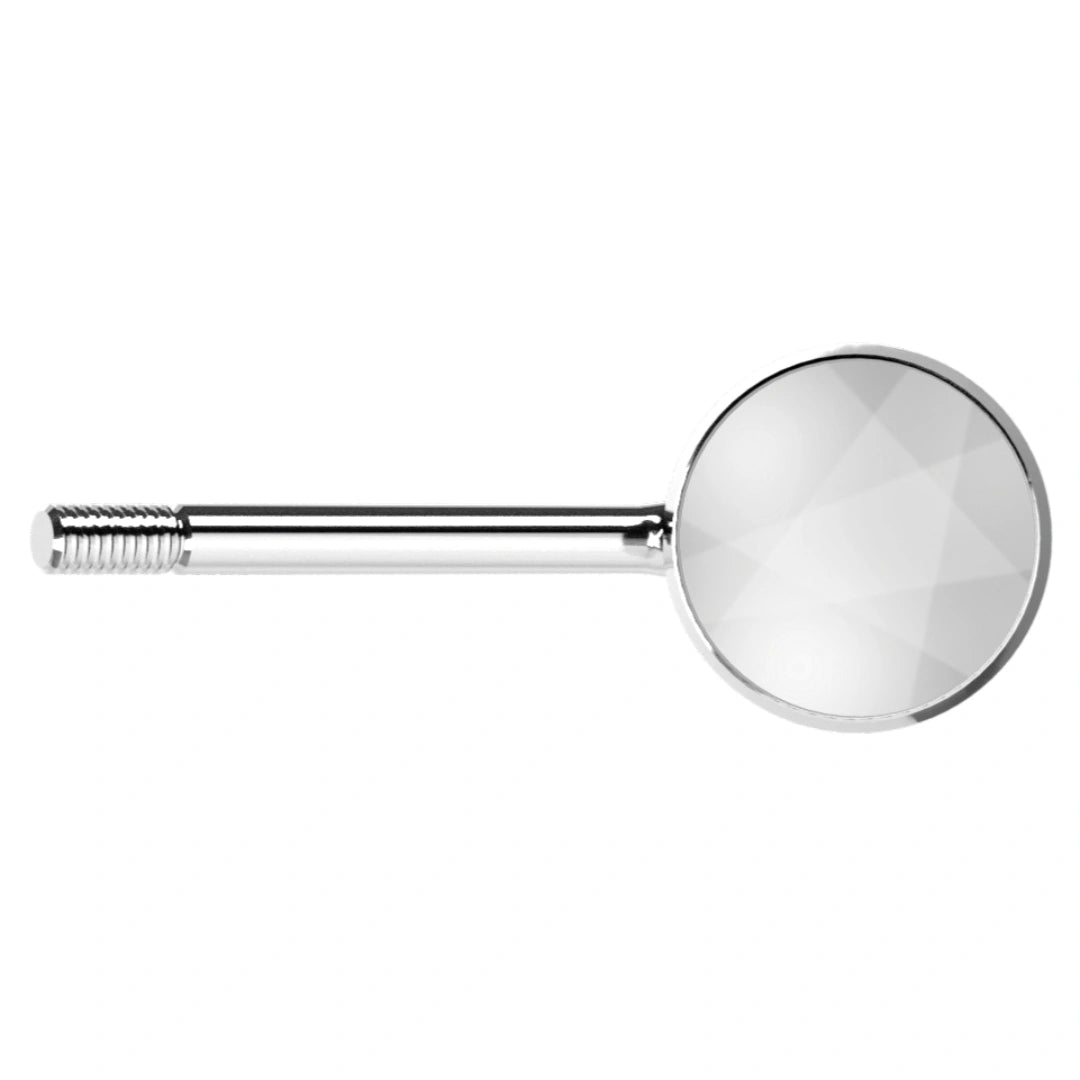 Acteon Pure Reflect Mouth Mirrors No. 0-6, Simple Stem