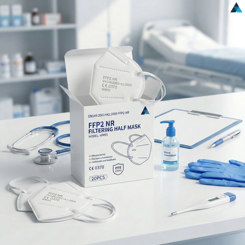 FFP2 Face Masks, Disposable Respirator Masks
