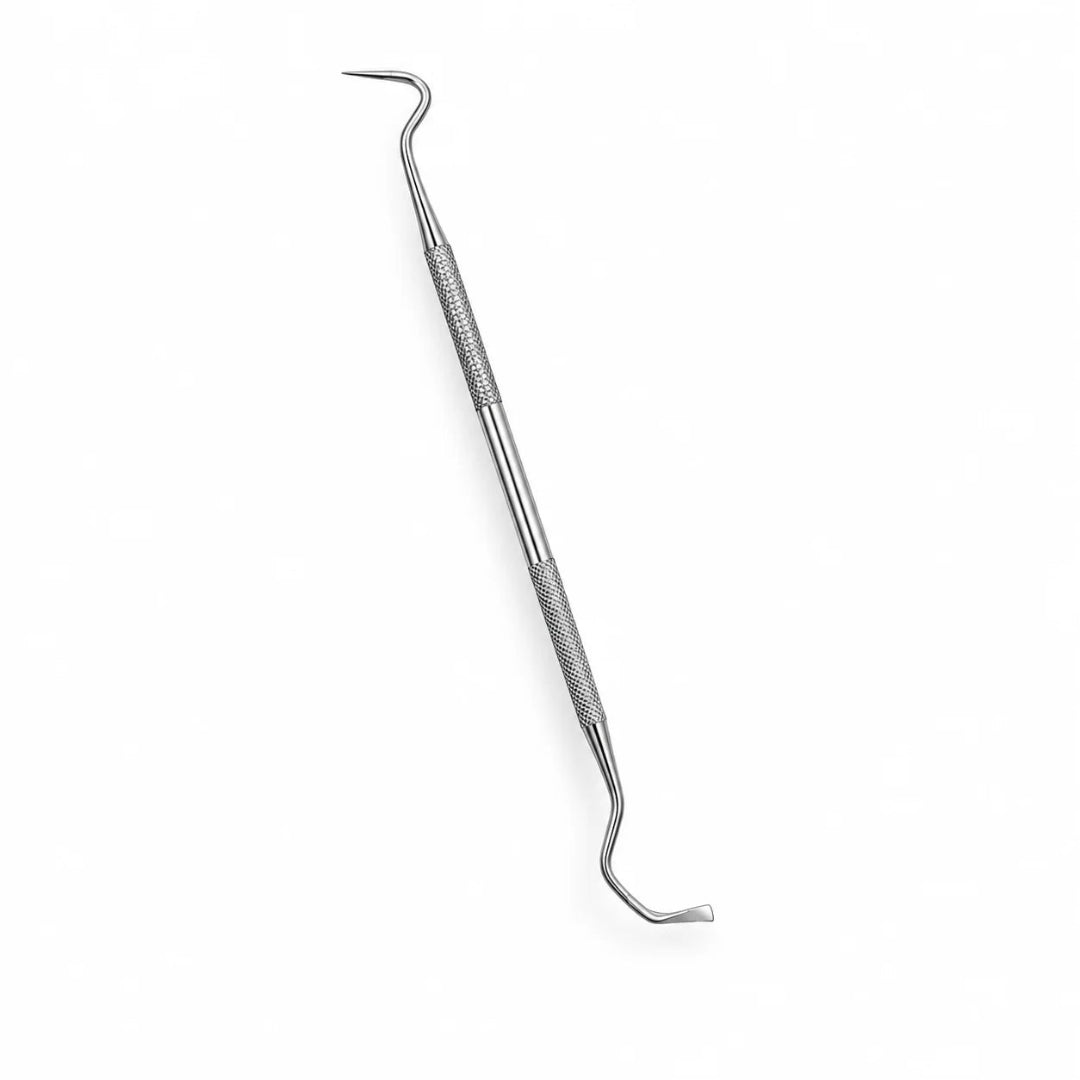 3-Piece Dental Examination Kit with Mirror, Probe & Tweezers