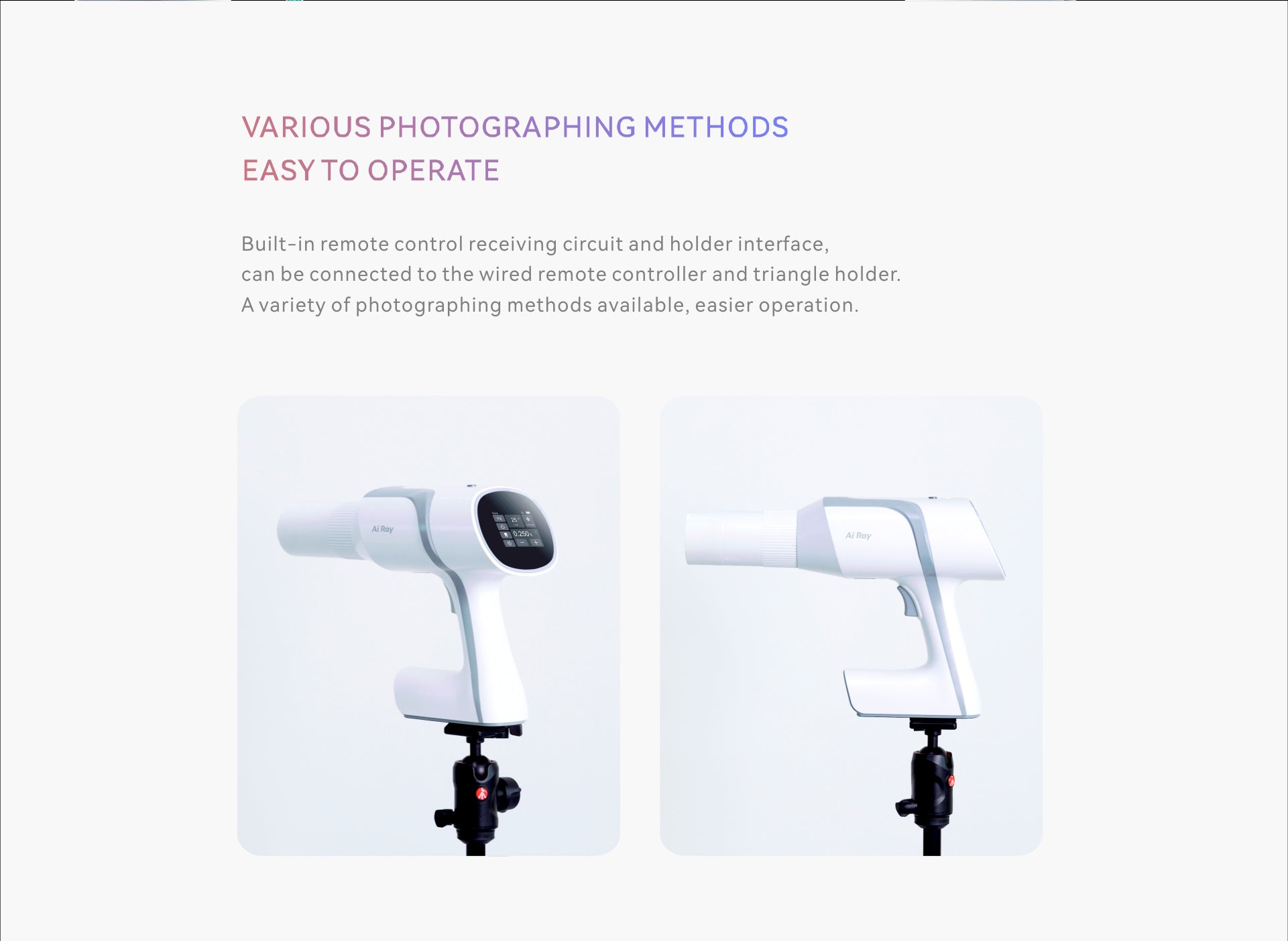Woodpecker Ai-Ray Portable, Handheld X-Ray Machine (8284463038719)