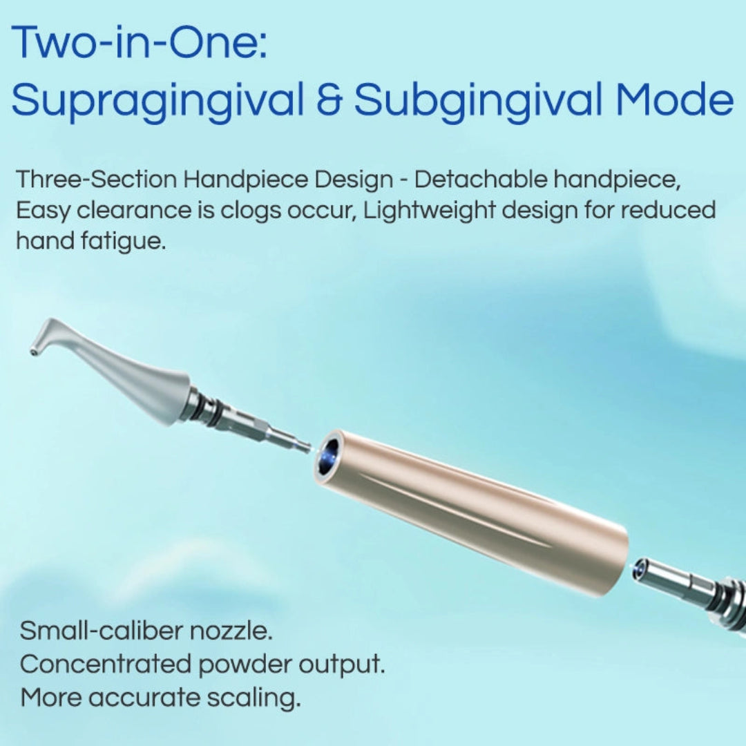 Woodpecker Supragingival AP1 & Subgingival AP2 - Air Polisher Handpieces