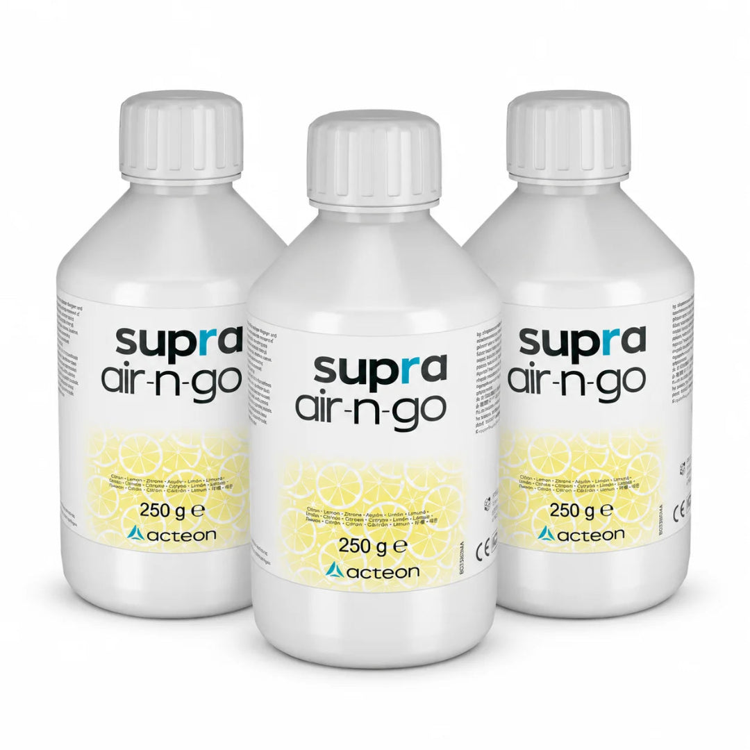 Acteon AIR-N-GO Supra Lemon Powder 250 g, Pack of 4