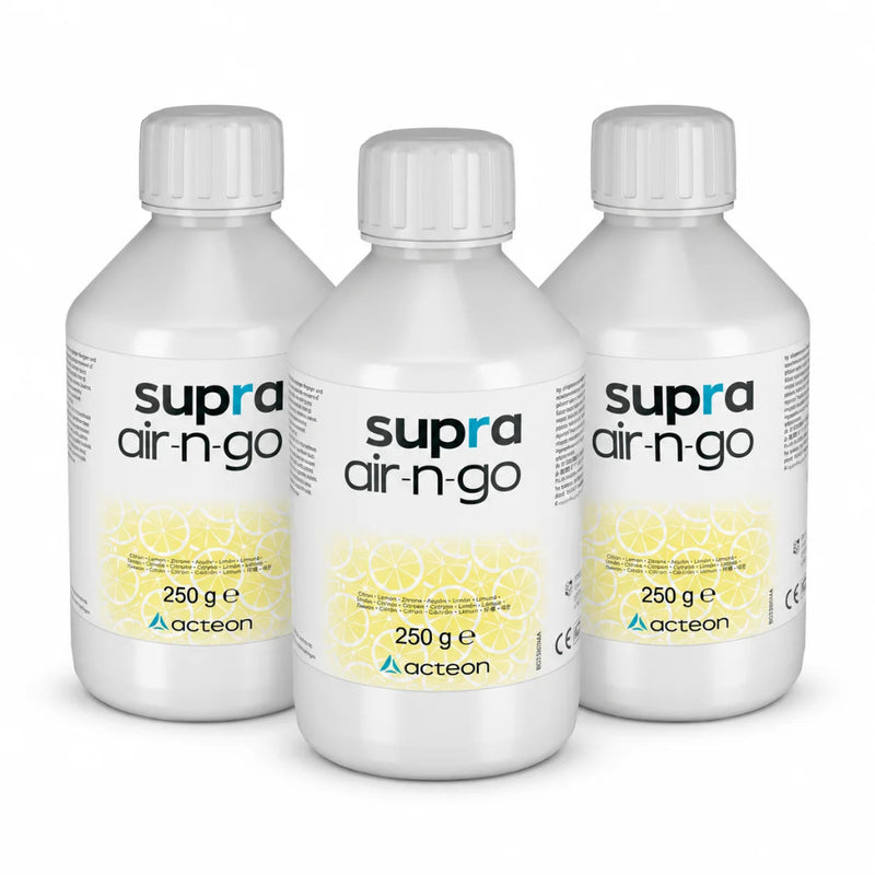 Acteon AIR-N-GO Supra Lemon Powder 250 g, Pack of 4