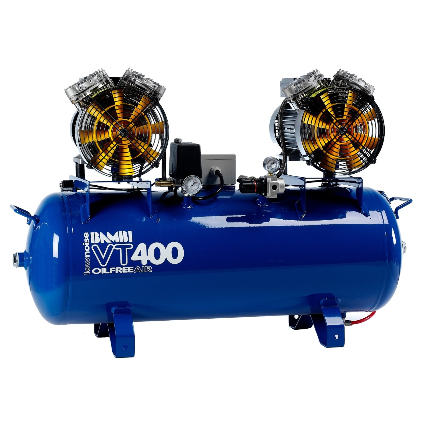 Bambi VT400 Oil Free, Ultra-Low noise Compressor