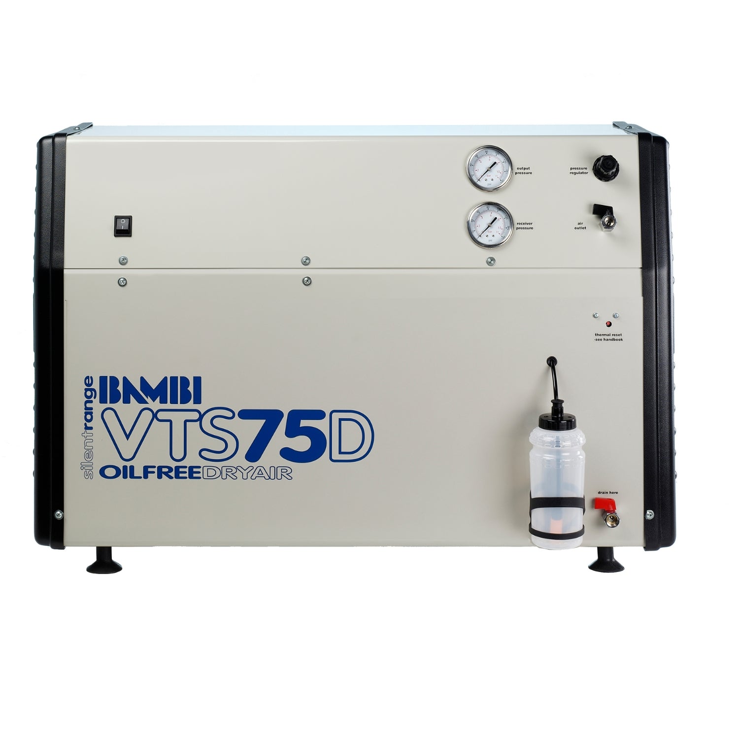 Bambi VTS75D Oil Free Compressor With Dryer
