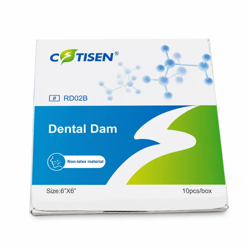 Non-Latex Dental Dam Sheets Pack of 10