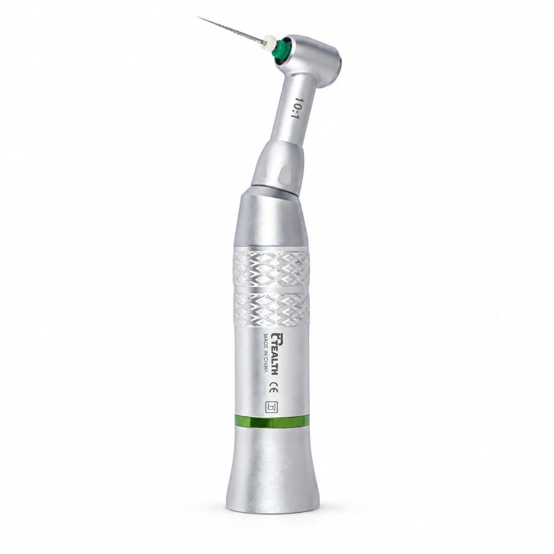 Tealth 10:1 Speed Reducing, Endodontic Contra Angle, Push Button Handpiece RE10
