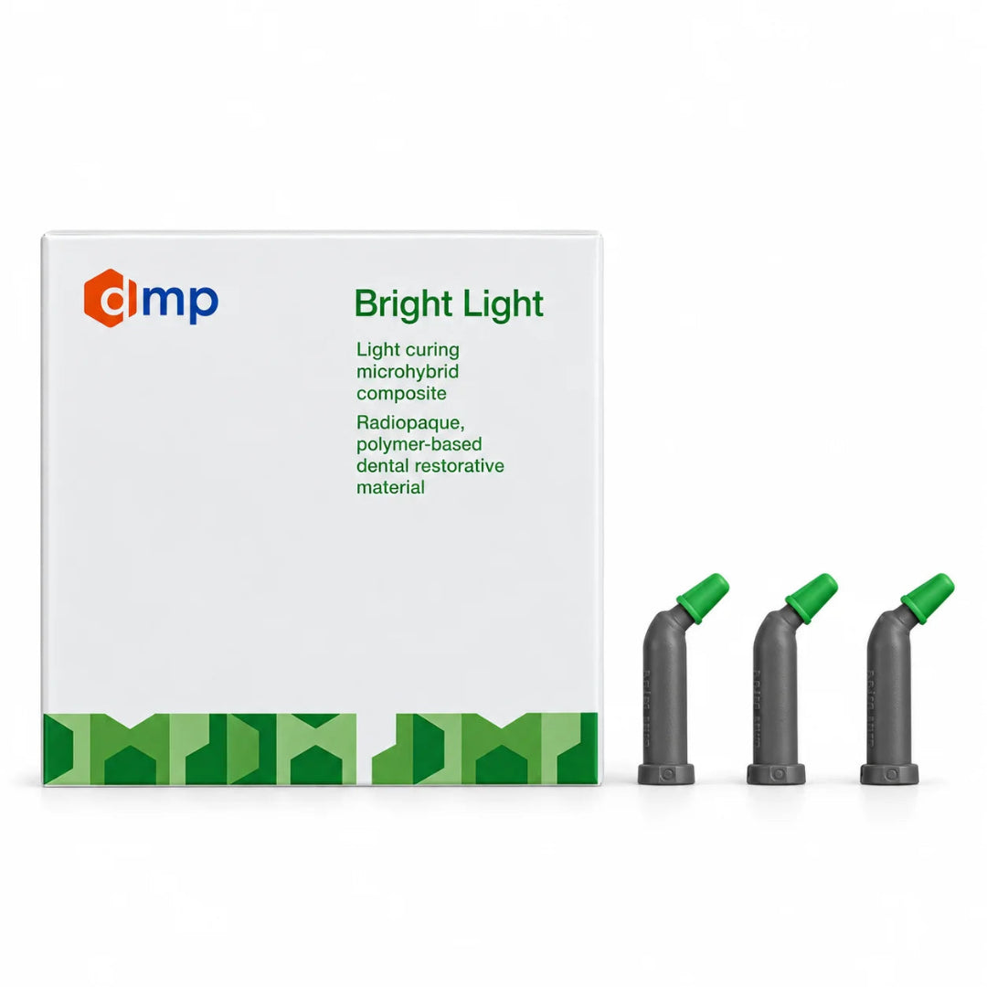 DMP Bright Light Microhybrid Composite Compules 20 × 0.25 g