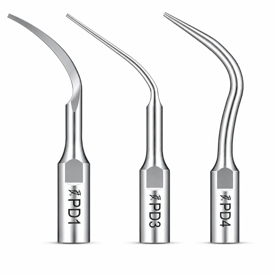 DTE PD-Series Periodontal Scaler Tips (PD1–PD4)
