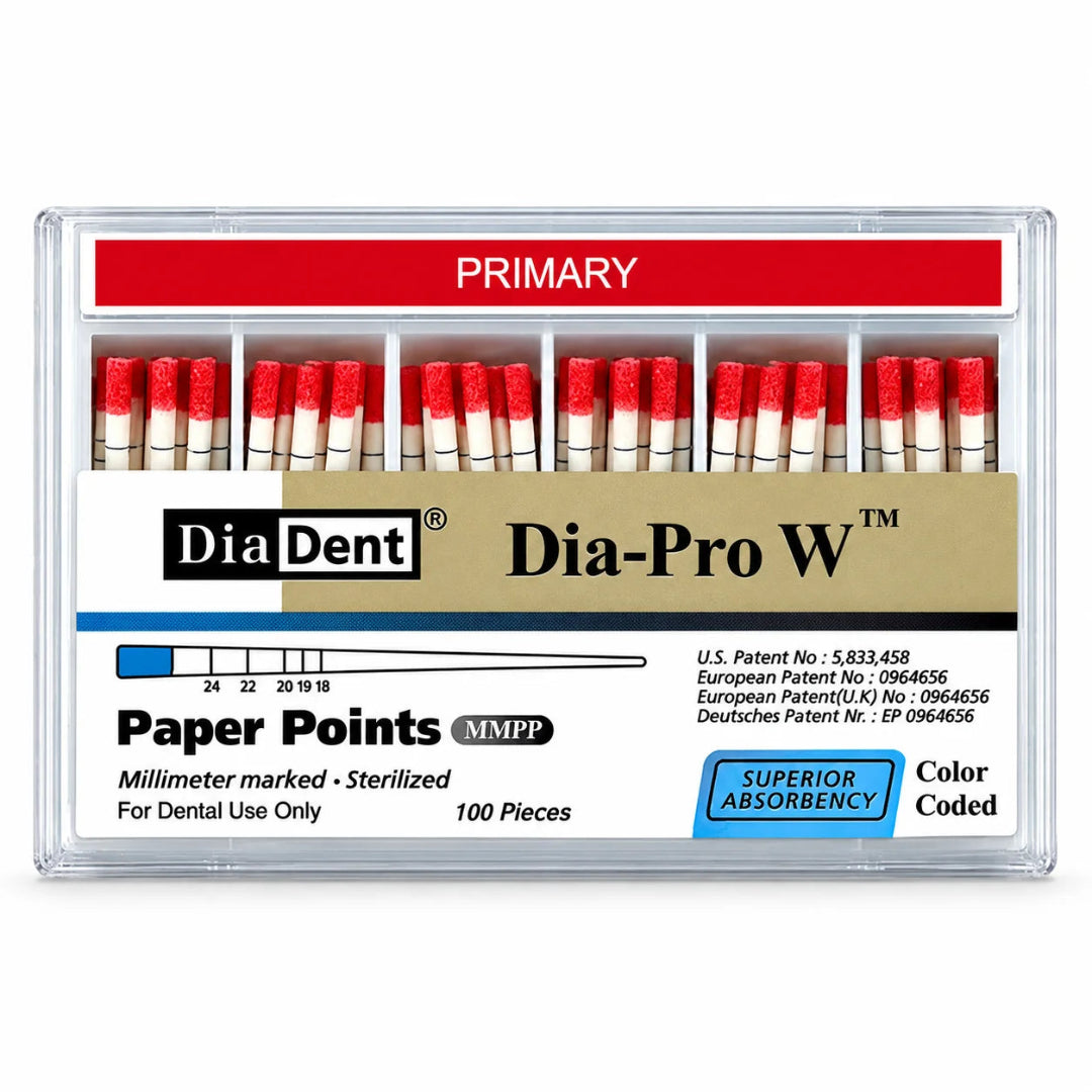 DiaDent DIA-PRO W Primary Paper Points (100 Points)