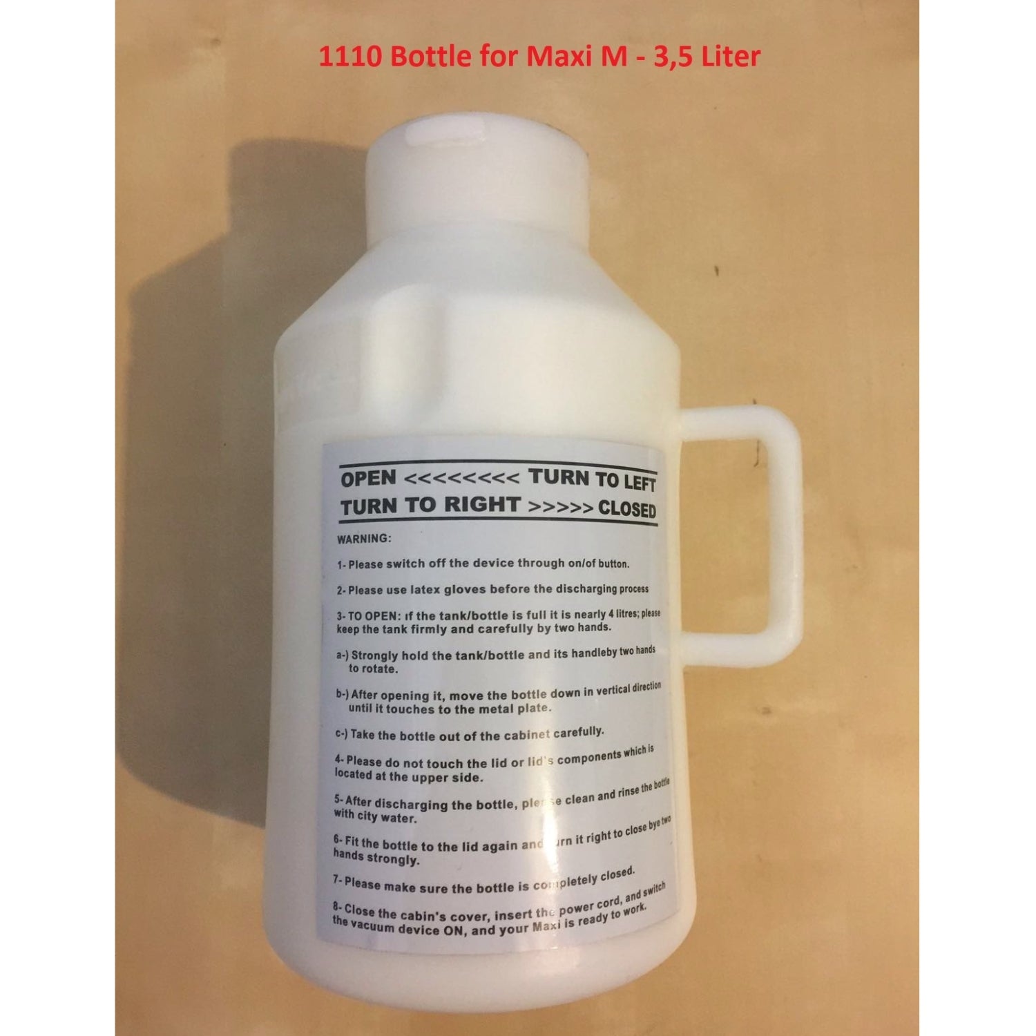 Corpus Vac Maxi Suction 3.5L Bottle