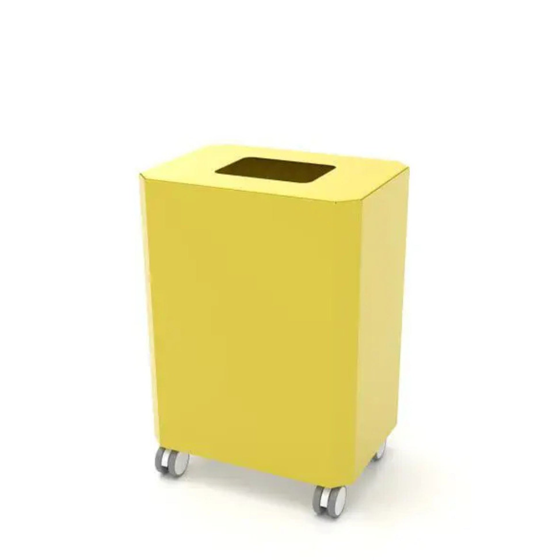  Yellow Zilfor Sirio Mobile Bin Holder for 40L & 60L
