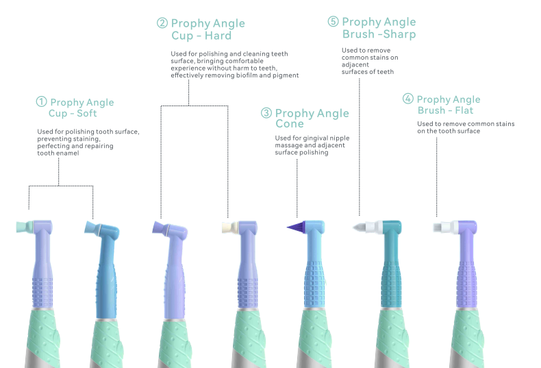 Woodpecker K-PO Prophy Angles (PK 7)