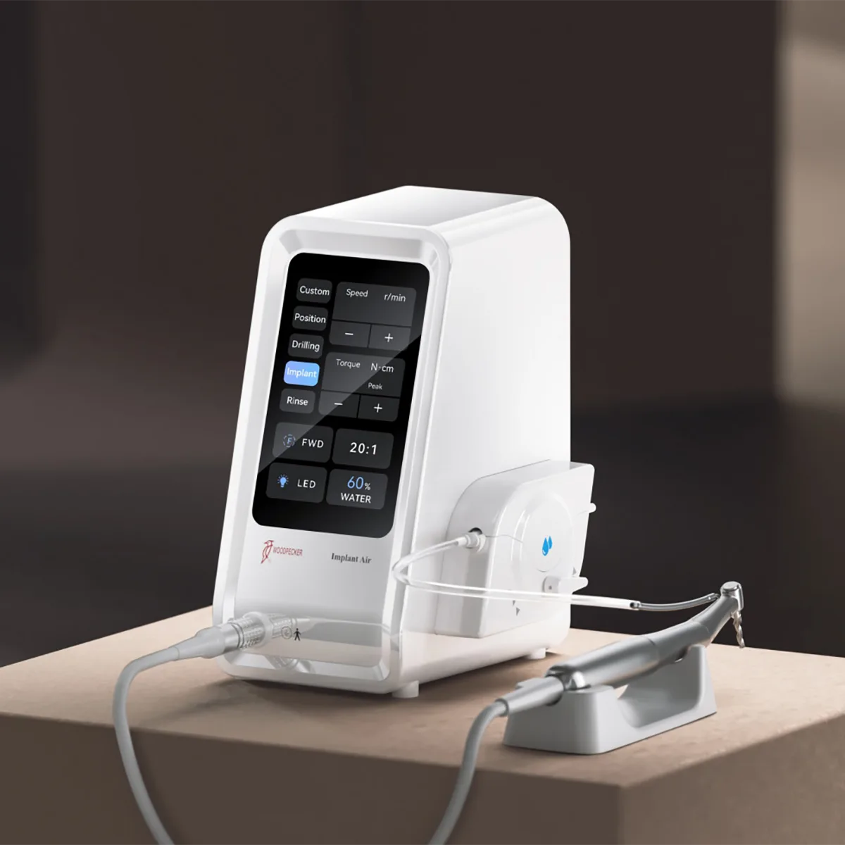 AZDENT Dental LED Implant Motor System With 20:1 LED Handpiece And Irrigation Tube Hose