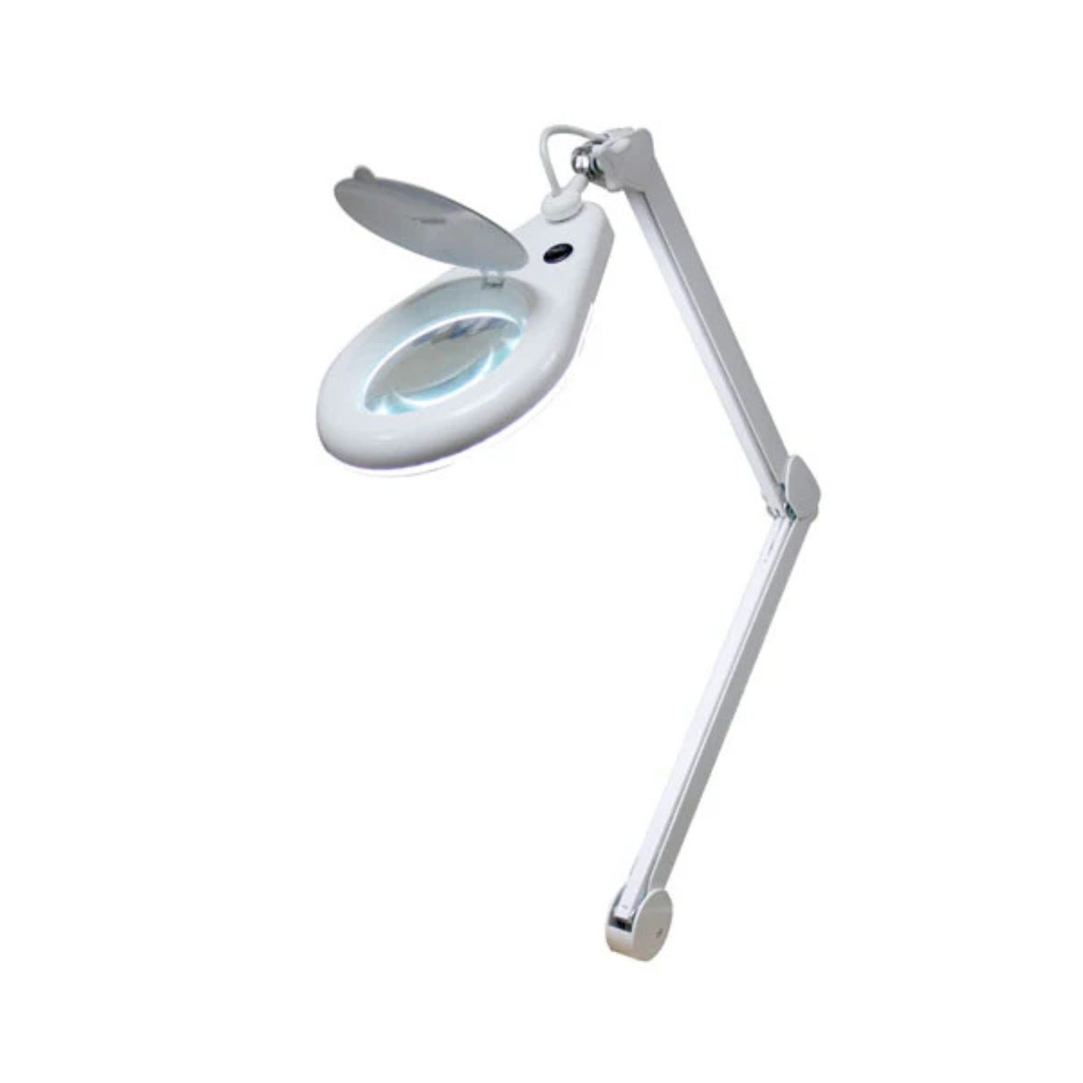 Daray MAG712 Desk Clamp Magnifying Light with Spring Balanced Arm (12 dioptre)
