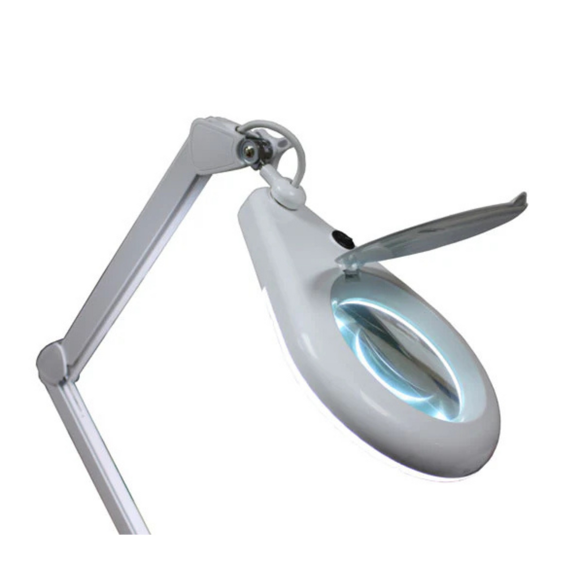 Daray MAG712 Desk Clamp Magnifying Light with Spring Balanced Arm