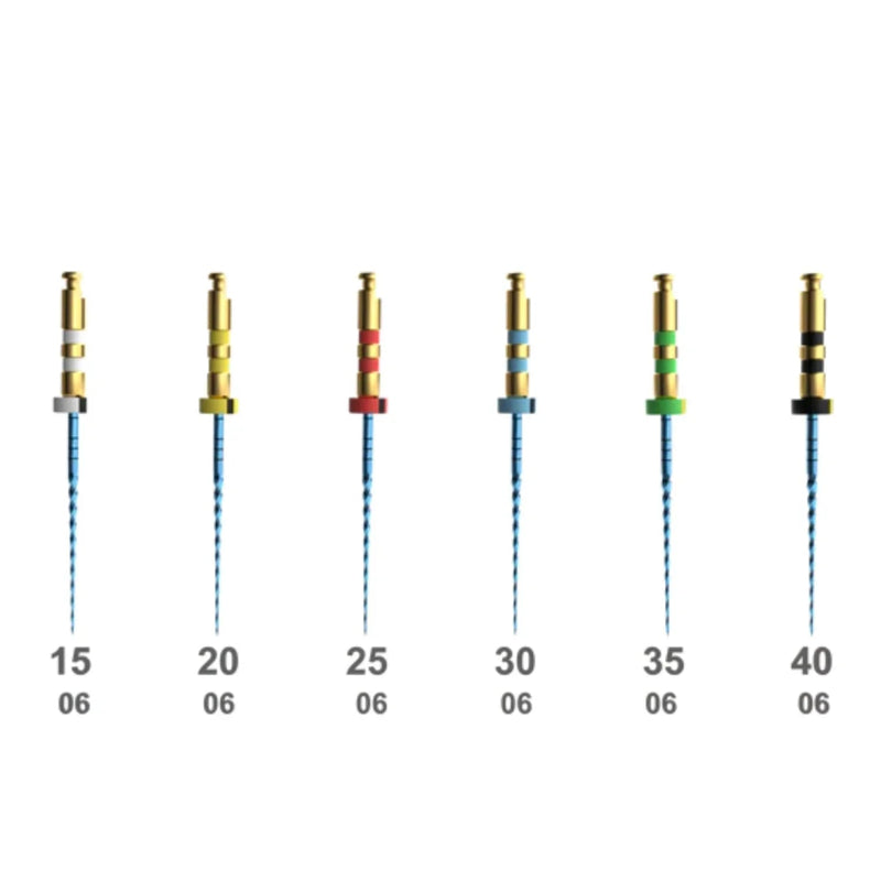 Eighteeth E-Flex Blue Endo Rotary Files