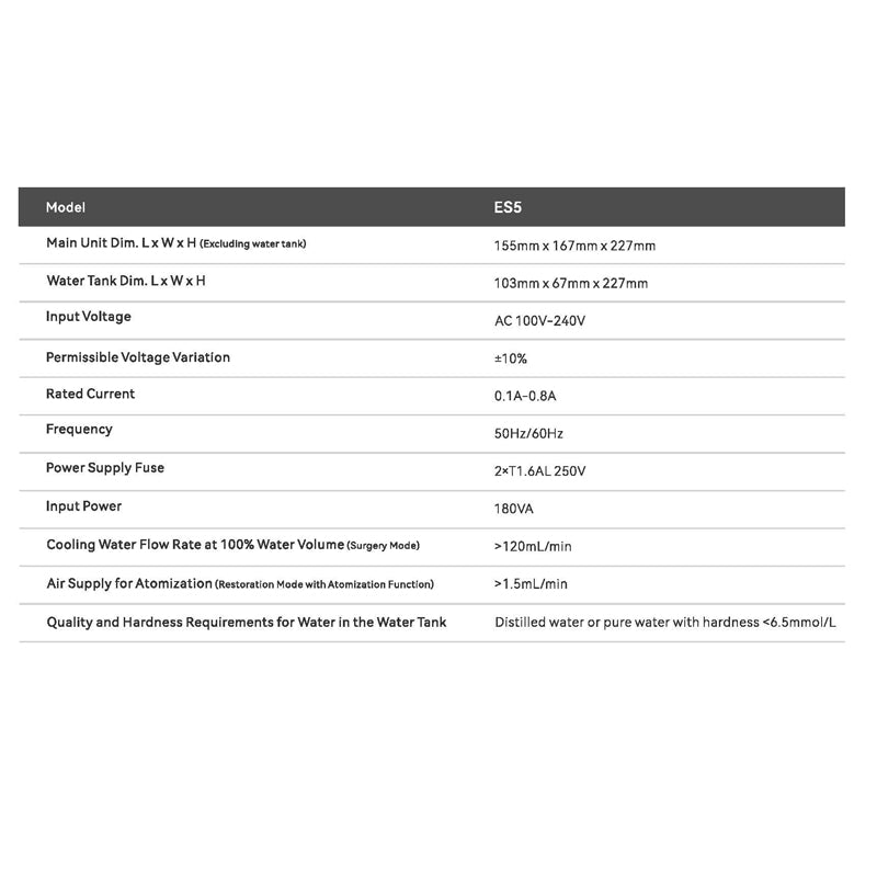 Woodpecker ES5 - Electrical Surgical and Restoration Motor + LED Handpiece (8322162622719)