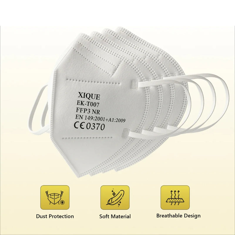 FFP3 Face Masks, Disposable Respirator Masks (Pack Of 20 (8759077306623)