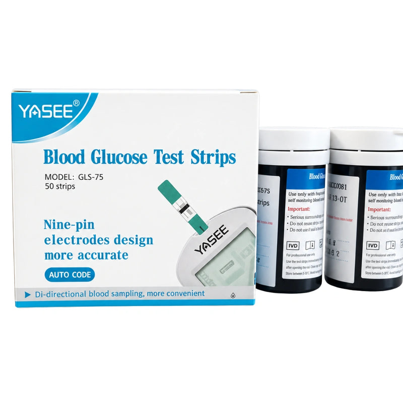 GLS-75 Blood Glucose Test Strips - Pack of 50