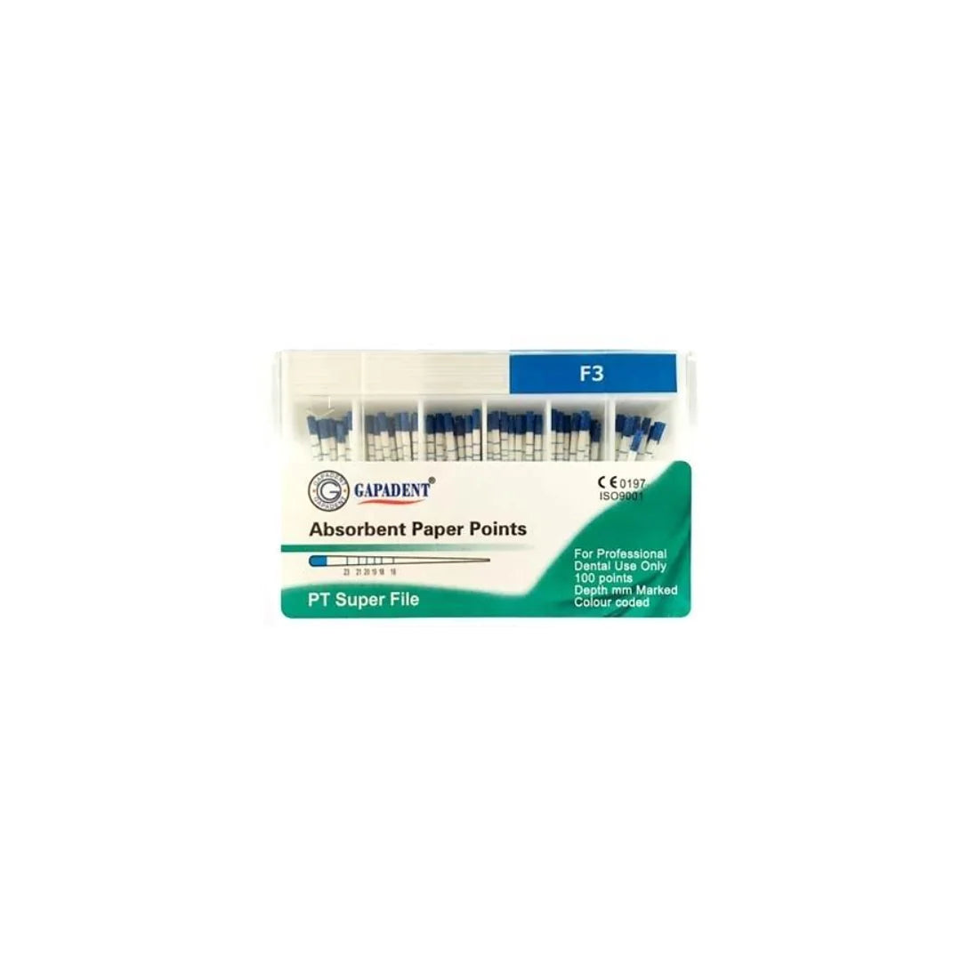 Great Pro Taper Absorbent Paper Points-F3 (100 points)