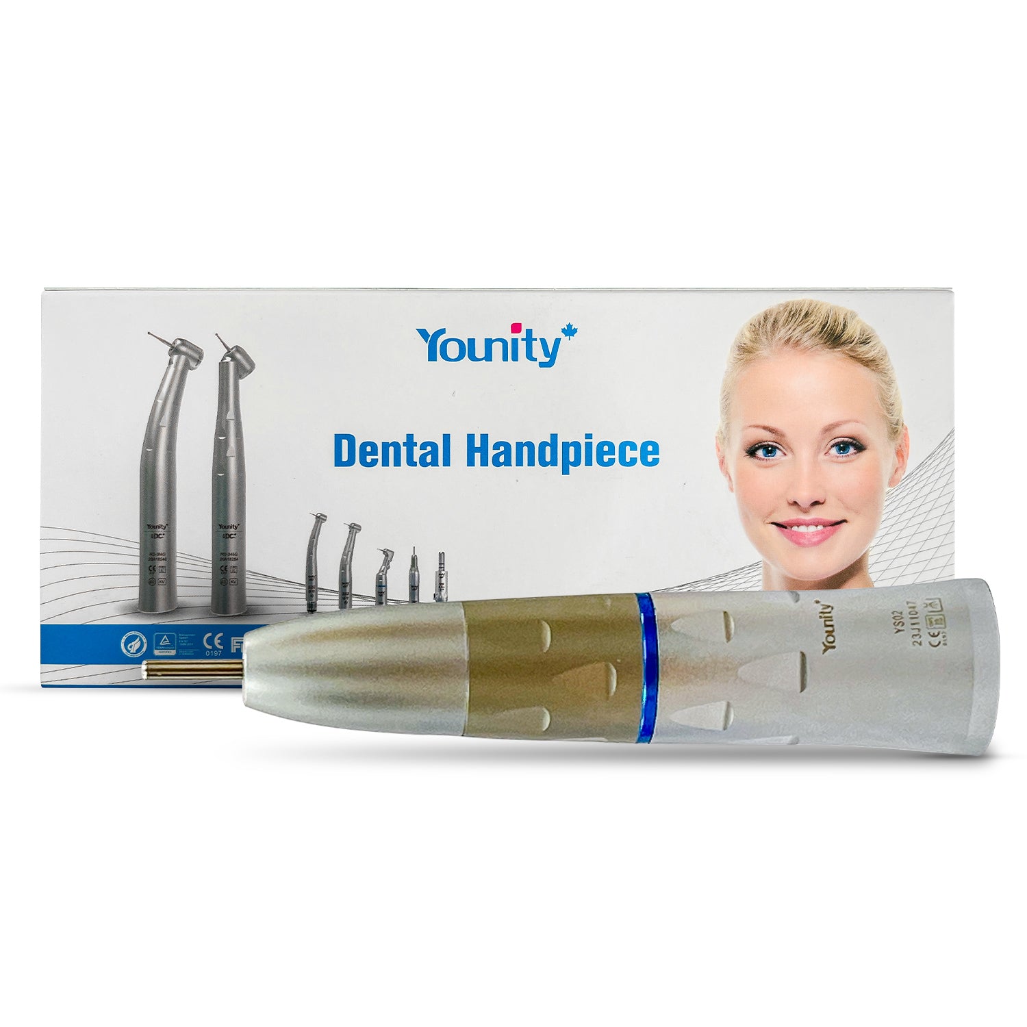 Delma Straight 1:1 Handpiece with internal water - XT-LIW S