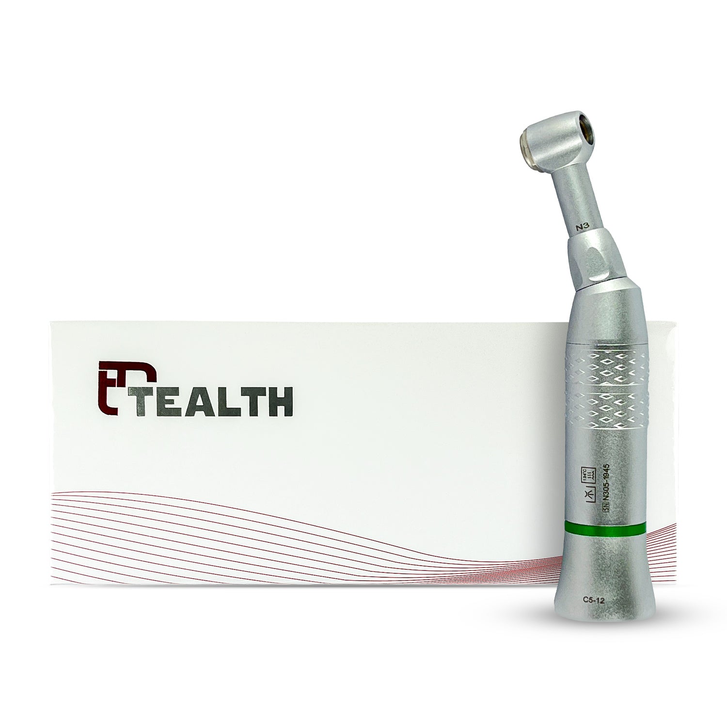 Tealth 10:1 Speed Reducing, Endodontic Contra Angle, Push Button Handpiece RE10