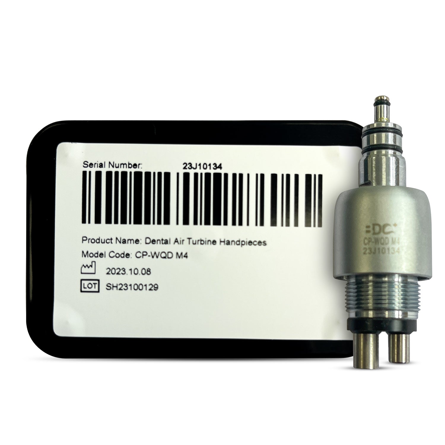 Delma W&H Compatible Four Hole Quick Coupling WQD M4