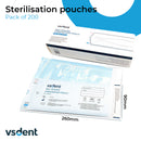 Self Sterilisation Pouches 90x260mm (Pack of 200) (8499074367743)