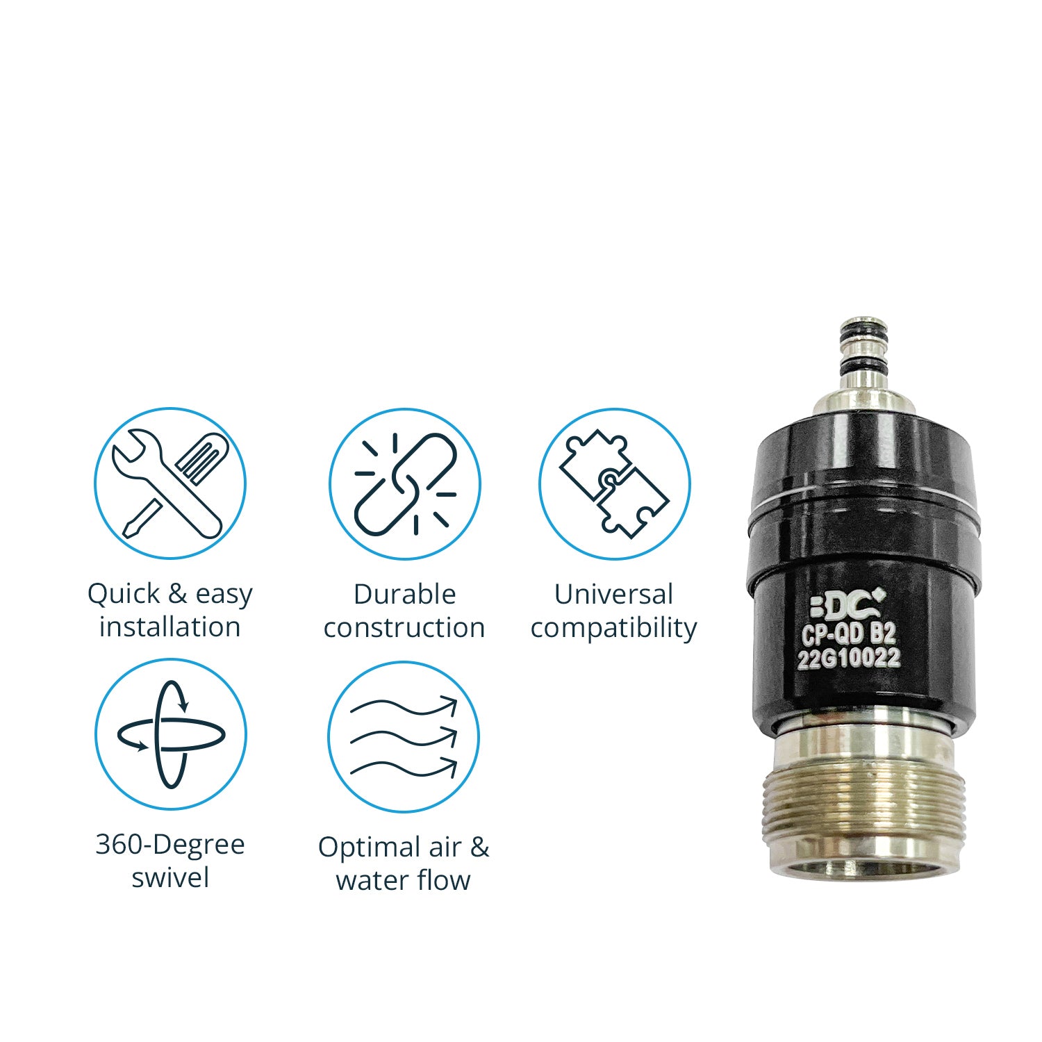 NSK Two hole compatible Quick Coupling NK QD B2