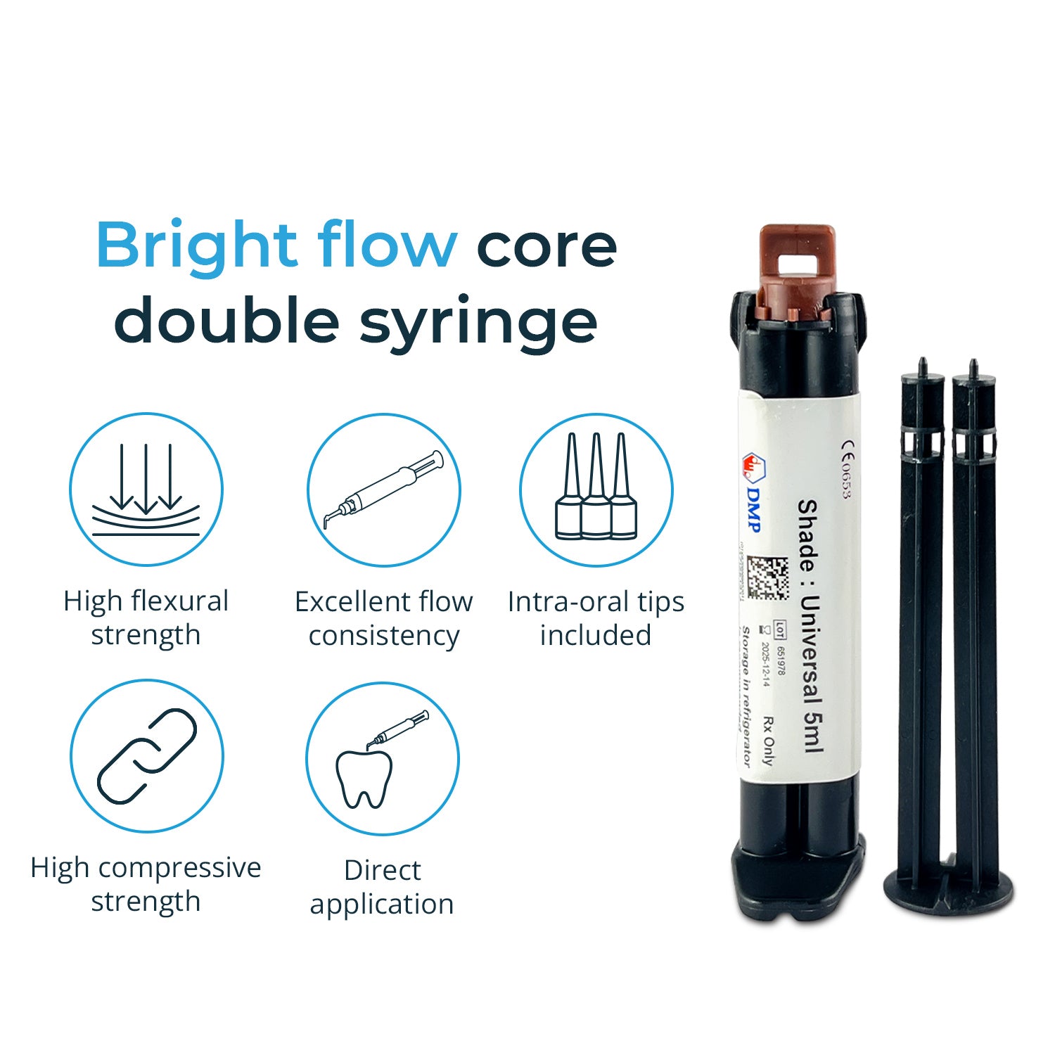 Bright Flow Core Double Syringe -DC 5ml