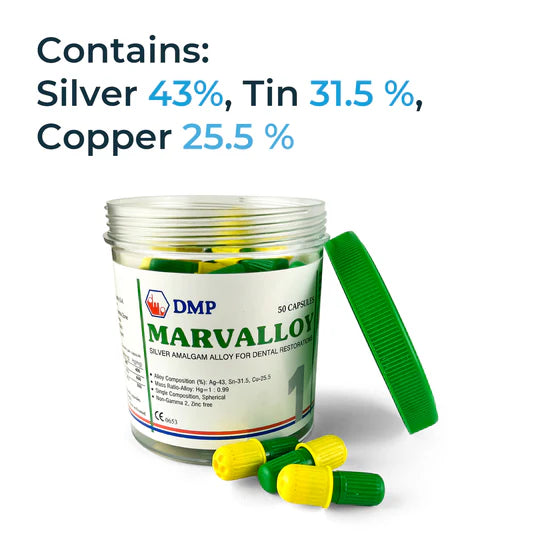 Marvalloy Amalgam Capsules - 1 Spill (8501326348543)