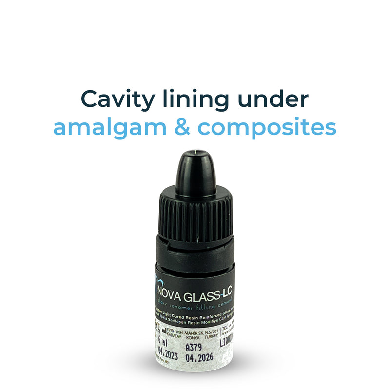Nova Glass Light Cure Glass Ionomer