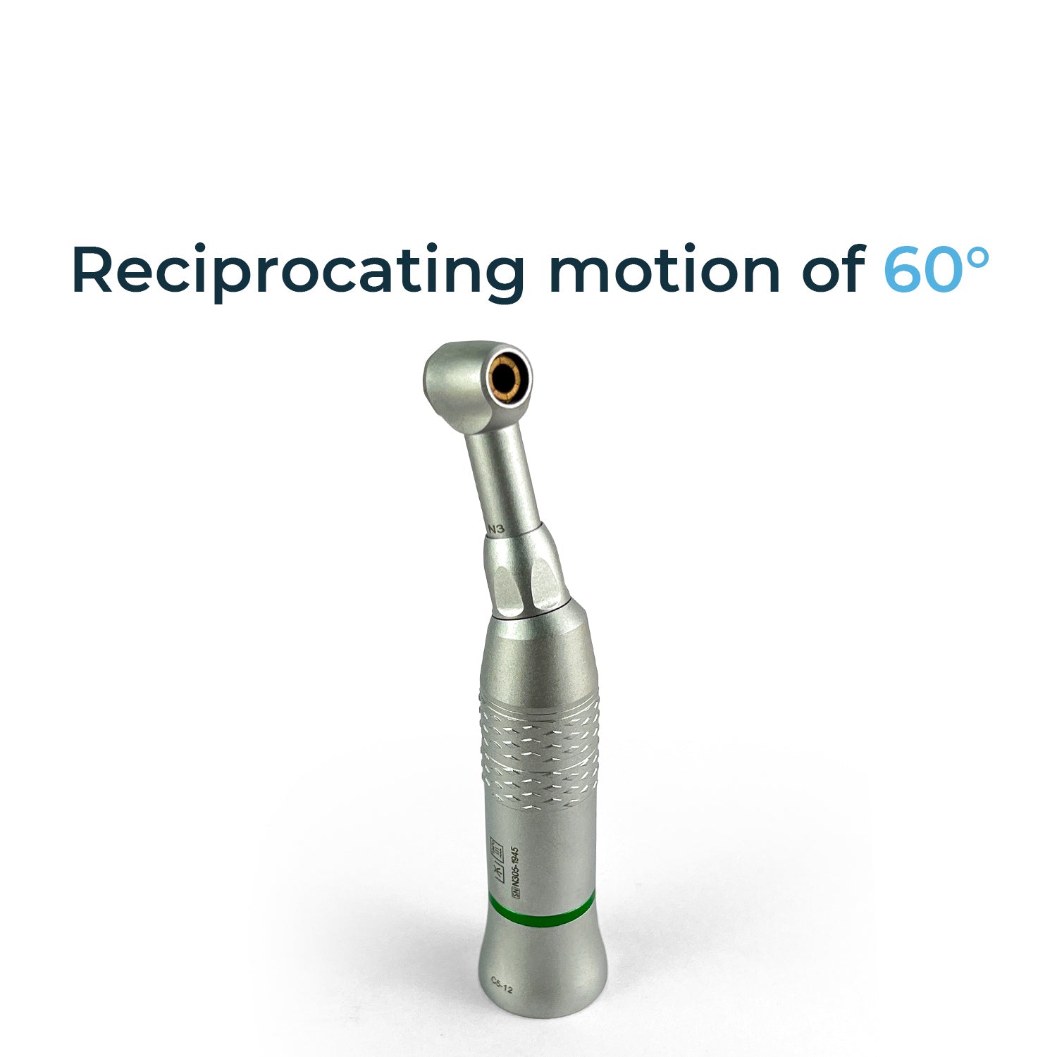 Tealth 10:1 Speed Reducing, Endodontic Contra Angle, Push Button Handpiece RE10