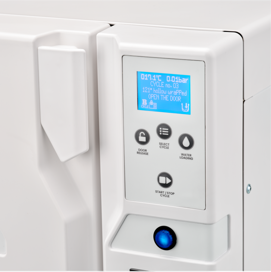 Kronos B18 and B23 B-Class Vacuum Autoclave Incl. Printer and USB Logger (8392520466687)