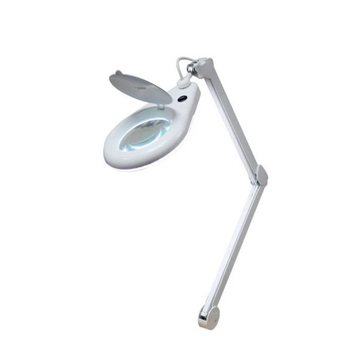 Spring Magnifying Glass MAG712 Wall Mount Magnifying Light with Flexible & Spring Balanced Arm
