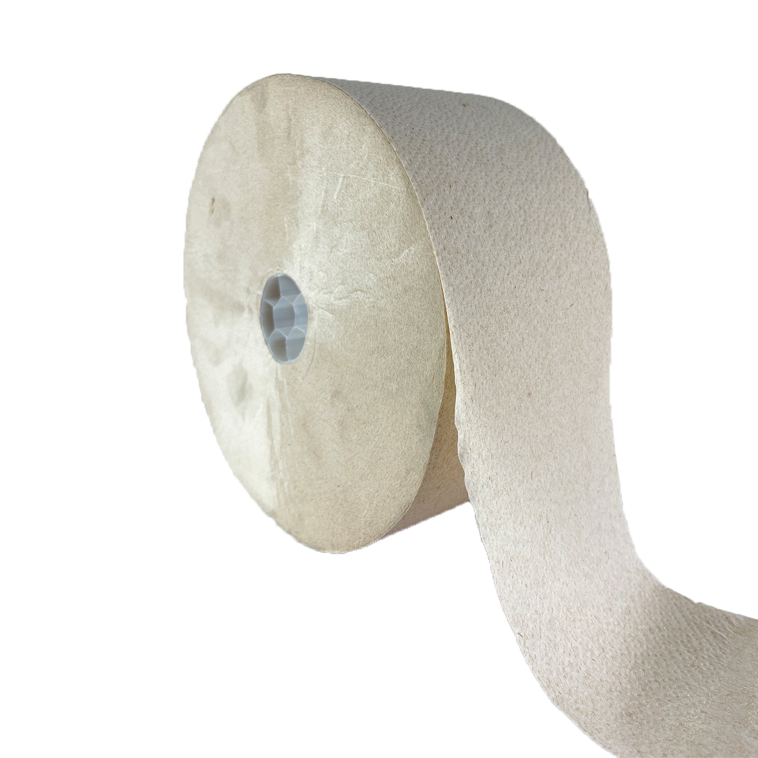 Brown 2 Ply Jumbo Toilet Roll 202m Long with 900 Sheets