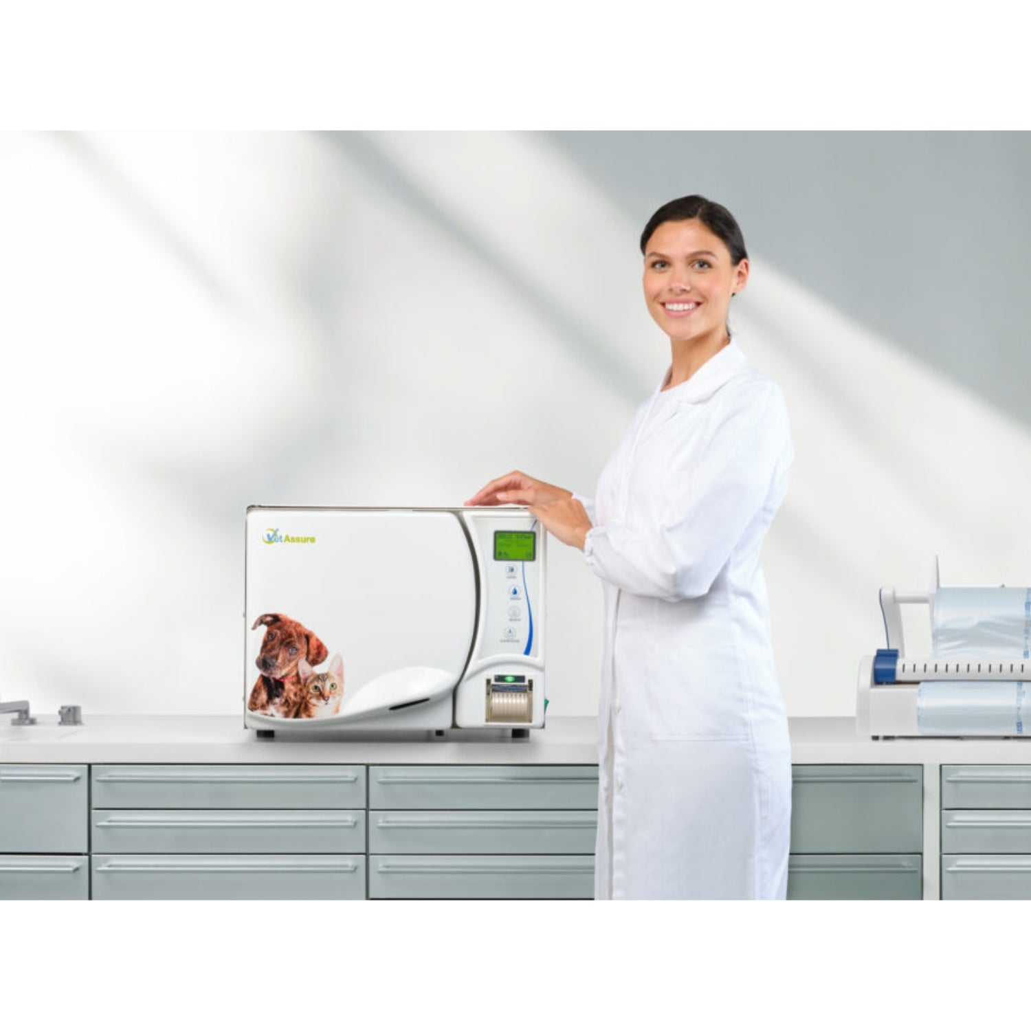 Midmark VetAssure B18 and B23 B-Class Vacuum Autoclave Incl. Printer and USB Logger [Animal Health Compliant]