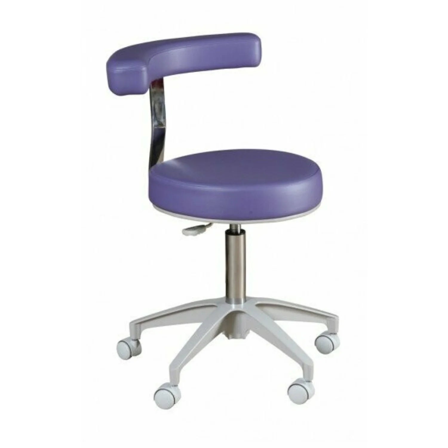 Murray Zodiac Round Stool with Adjustable Backrest