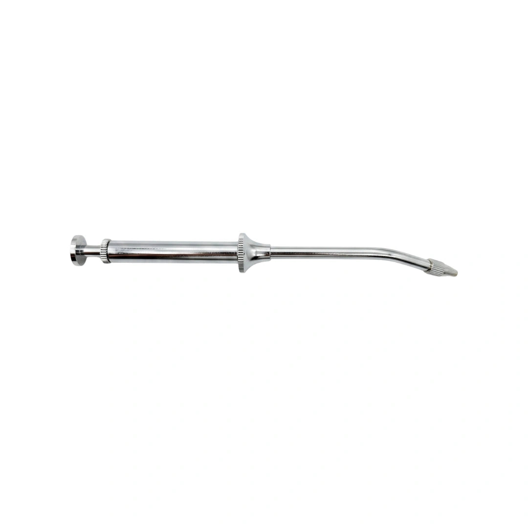 Angled Single-Ended Stainless Steel Amalgam Carrier – Head 2