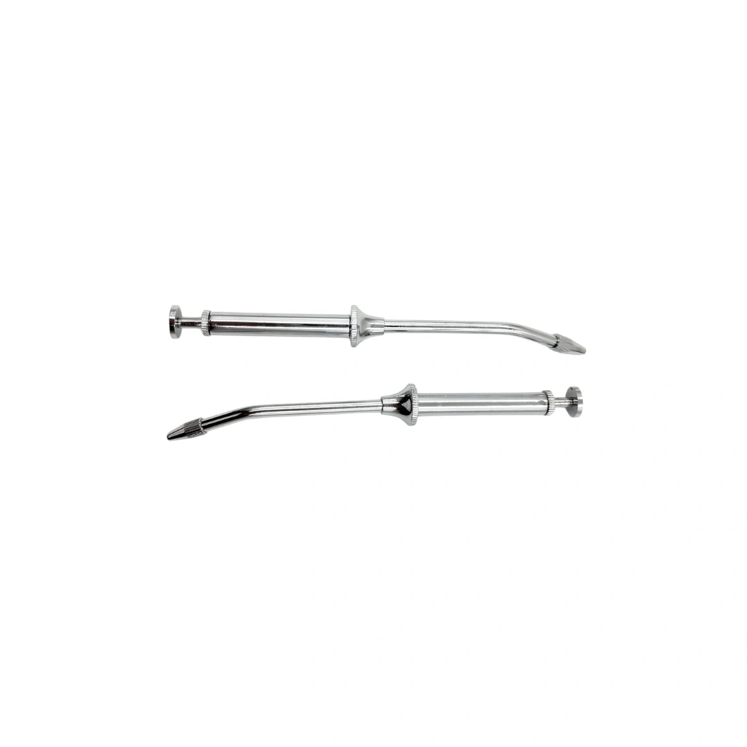 Angled Single-Ended Stainless Steel Amalgam Carrier – Head 2