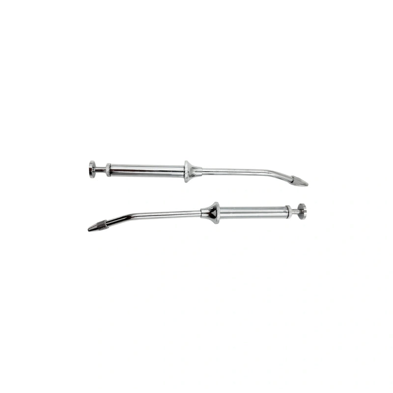 Angled Single-Ended Stainless Steel Amalgam Carrier – Head 2